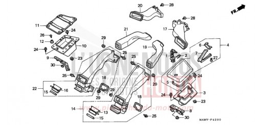 CONDUIT D'AIR GL1500AV de 1997